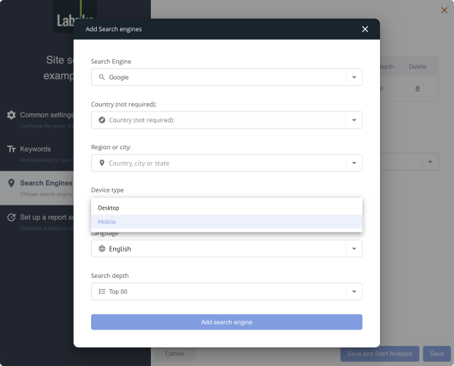 أداة التحقق المتقدمة من التصنيفات من Labrika